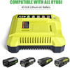 how to charge foy ryobi 40v battery charger OP401 40V 6.0Ah