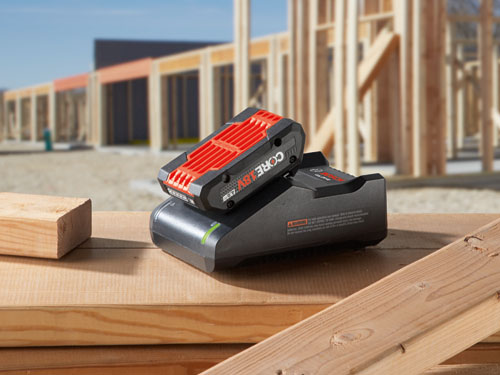 4 steps to charge the battery of bosch cordless power tool