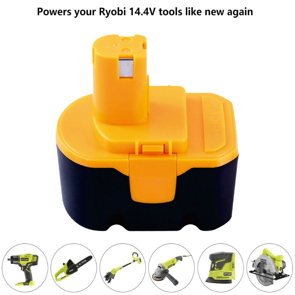 Replacement Ryobi 18 Volt Battery 12V 2.0Ah NiCd Suitable 1400652 1400670 1400652B 1400143 RY-1204