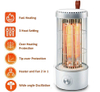 Waterproof Household Portable Electric Energy-saving Power-saving Space Heater with Safe and Quiet Ceramic Heater Fan Heat